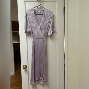 NWOT Vince pleated dress - lilac